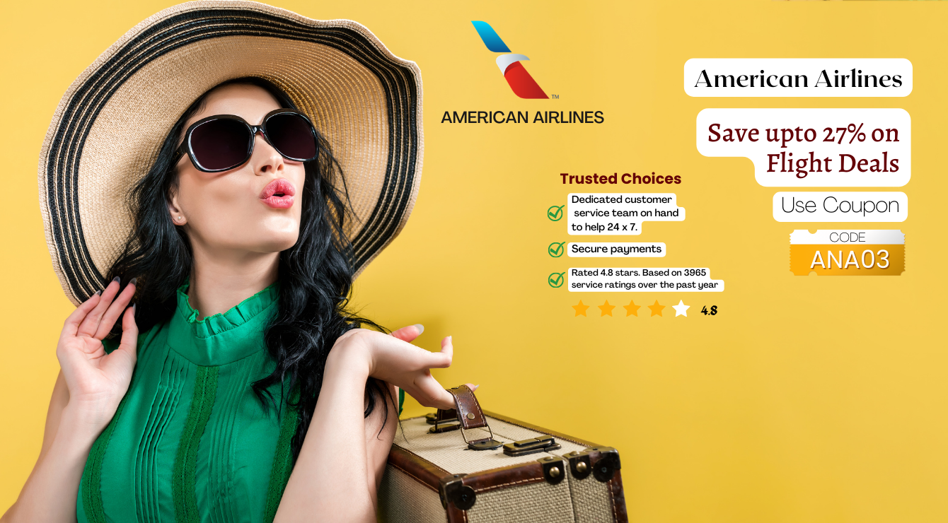 American Airlines Deals | American Airlines Flights | Bookingtrolley