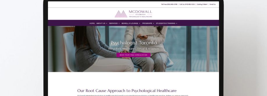 Psychologist in Toronto McDowall Psychology Healthcare Cover Image