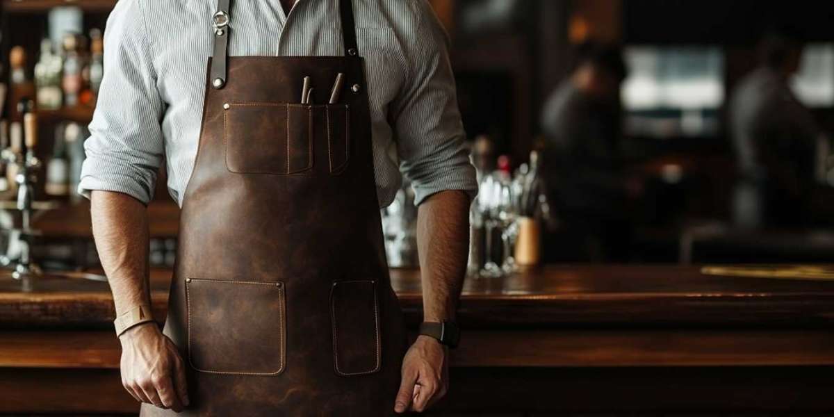 Men’s Custom Aprons: Bartender & Leather Bartender Apron